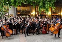 Orquesta juvenil de Santiago en ex Posta Central Orquesta Juvenil de Santiago