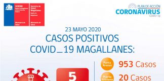 Reporte COVID-19 Magallanes
