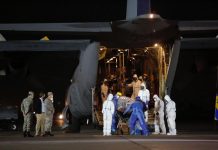 covid-19 traslado aéreo de pacientes desde la Santiago a regiones