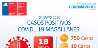 Reporte COVID-19 de Magallanes