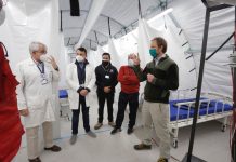 Subsecretario de Redes Asistenciales realizó visita inspectiva al Hospital Modular Sótero del Río Hospital Modular Sótero del Río