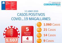 Reporte COVID-19 Magallanes – 12 de junio de 2020 Reporte COVID-19 Magallanes