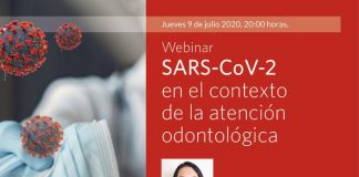 Webinar "SARS-CoV-2 en el contexto de la atención odontológica"