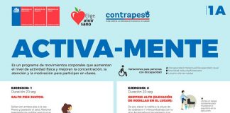 “Activa-Mente”: Dan a conocer iniciativa de Gobierno para promover las pausas saludables durante las jornadas escolares