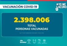 Campaña de inmunización masiva COVID-19 alcanza 2.398.006 personas vacunadas Campaña de inmunización masiva COVID-19 alcanza 2.398.006 personas vacunadas