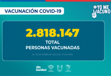 Más de 1,7 millón de adultos mayores de 65 años se ha vacunado contra el COVID-19