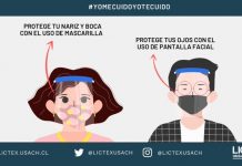 Único laboratorio en Chile que certifica mascarillas, entrega recomendaciones sobre uso de doble de mascarillas