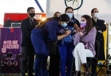 COVID-19: Se reportan 22.845 nuevos casos, con 75.710 exámenes a nivel nacional en las últimas 24 horas, con una positividad de 27,62% vacunación covid-19