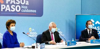 Reporte COVID-19: Positividad de exámenes PCR disminuye en más de 60% en un mes -La tasa de positividad para las últimas 24 horas a nivel nacional alcanzó un 2,06%, mientras que en la Región Metropolitana se situó en un 2%.