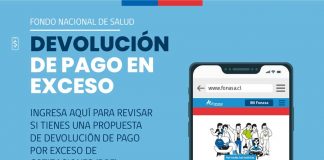 FONASA INICIA PROCESO DE DEVOLUCIÓN DE COTIZACIONES PAGADAS EN EXCESO