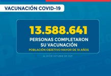Se han administrado 4.579.096 dosis de refuerzo contra SARS-CoV-2 REPORTE VACUNACION COVID 2021.10.21