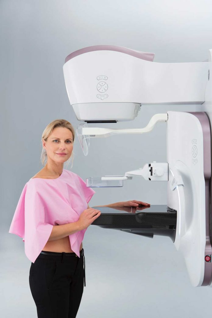 Un mamógrafo de tecnología de punta para mujeres, hecho por mujeres Un mamógrafo de tecnología de punta para mujeres, hecho por mujeres