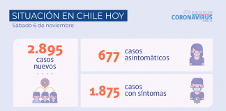 COVID-19: Se reportan 2.895 nuevos casos y 82.419 test incluyendo PCR y Antígeno