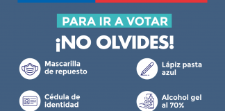 Ministro de Salud afirma que votar es seguro y llama a cumplir medidas de autocuidado