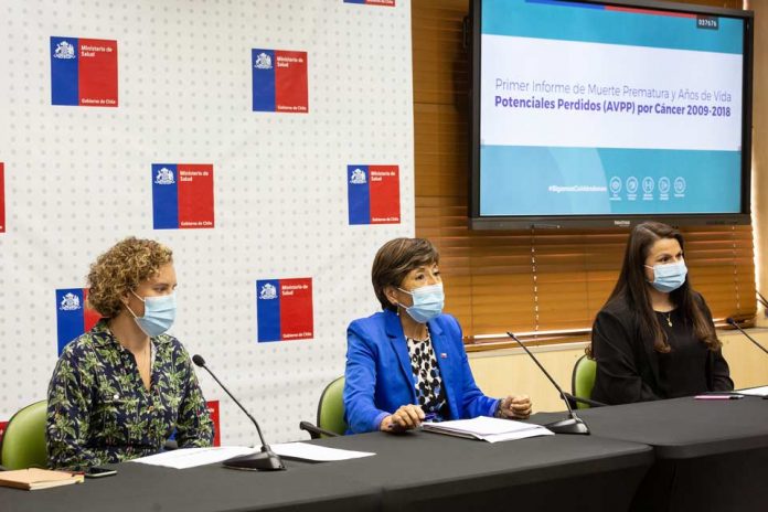 Primer Informe de Muerte Prematura y Años de Vida Potencial Perdidos por Cáncer