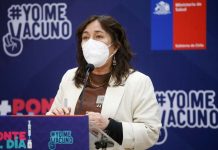 COVID-19: Ministra Yarza informa que contagios de SARS-CoV-2 bajaron por segunda semana consecutiva María Begoña Yarza, Ministra de Salud MINSAL