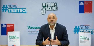 Christian García, jefe del departamento de Epidemiología del Ministerio de Salud MINSAL