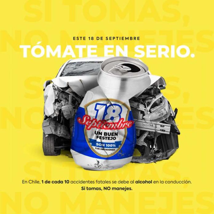 “Tómate en Serio”, la campaña de concientización que busca evitar accidentes de tránsito en Fiestas Patrias