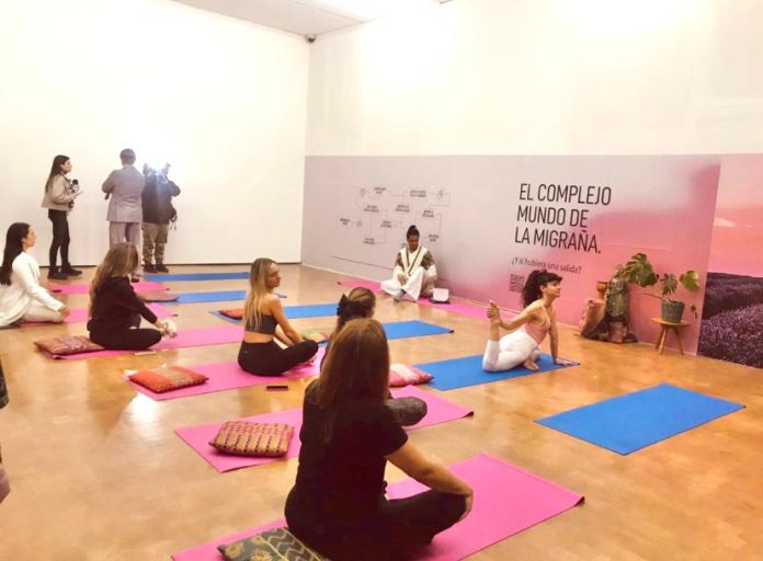 Con salas de masajes craneales, yoga, meditación y escape room, Pfizer lanza EsPAZio un lugar gratuito para ayudar a aliviar la migraña en Santiago