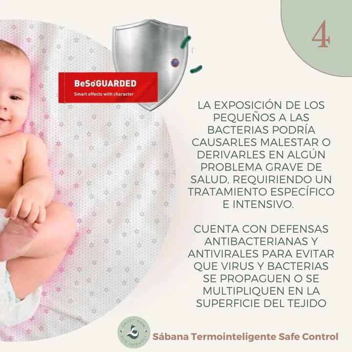 ¡Innovación en Cuidado Infantil! Smart Moon y Bimbidreams traen a Chile la Sábana Bajera Termointeligente Safe Control ®