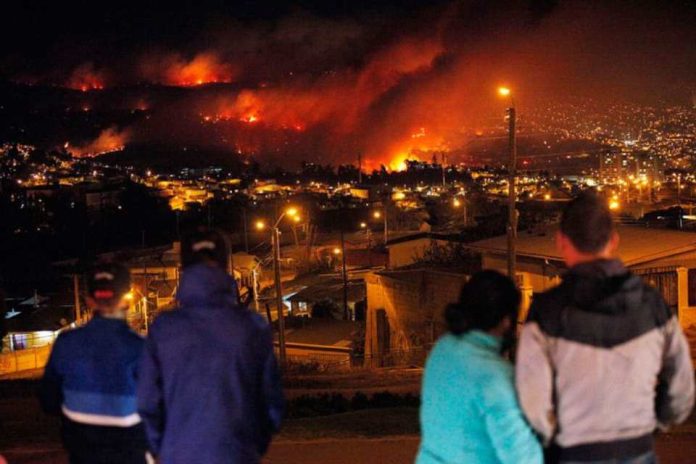 Contención Emocional en medio de los incendios forestales en la región de Valparaíso