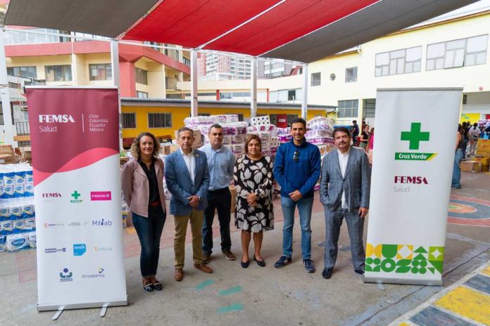 FEMSA Salud en coordinación con la Embajada de México en Chile concretan ayuda para las comunidades afectadas en la Región de Valparaíso