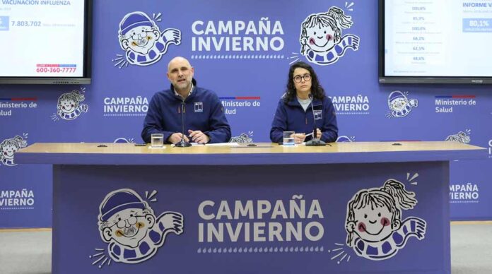 Campaña de Invierno 2024: Vacunación contra la influenza alcanza un 80,1% de cobertura