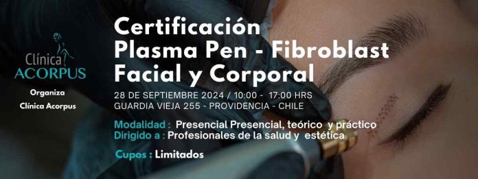 Acorpus Certificación Plasma Pen - Fibroblast facial y corporal