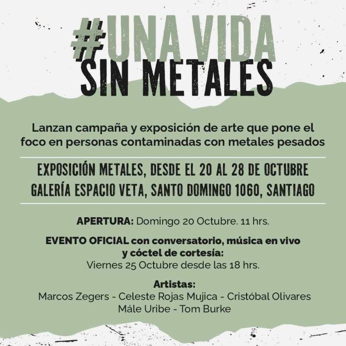 Lanzan campaña y exposición de arte benéfica con foco en personas contaminadas por metales pesados en Cerro Chuño, Arica