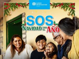 Aldeas Infantiles SOS Chile lanza campaña para que la navidad sea todo el año