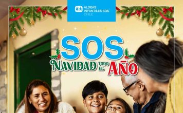 Aldeas Infantiles SOS Chile lanza campaña para que la navidad sea todo el año