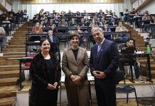 Ministra Aguilera inaugura año académico en la Escuela de Salud Pública de la Universidad de Chile Ministra Aguilera inaugura año académico en la Escuela de Salud Pública de la Universidad de Chile y delinea estrategias para un sistema de salud integrado y equitativo