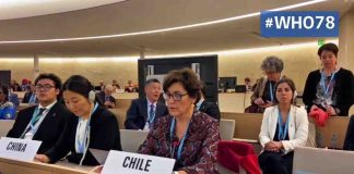 WHA78 Aprueba Proyecto propiciado por Chile y España para fomentar la Conexión Social para la Salud Mundia