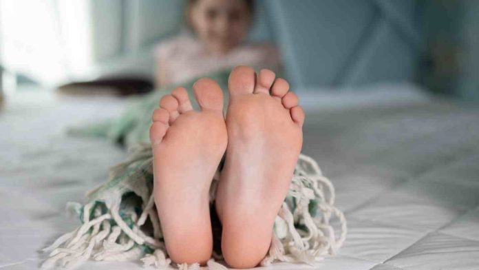 Pies sanos y temperados en invierno