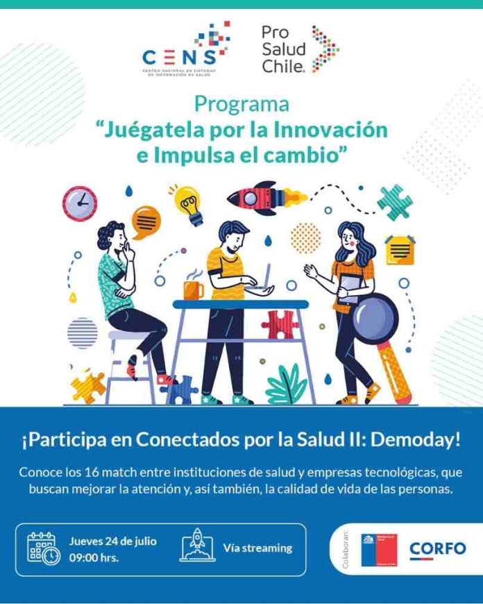 15 Instituciones hacen match con soluciones tecnológicas para mejorar el sistema de salud chileno