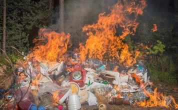 Incendios con basura elevan el riesgo ambiental y sanitario Incendios con basura elevan el riesgo ambiental y sanitario