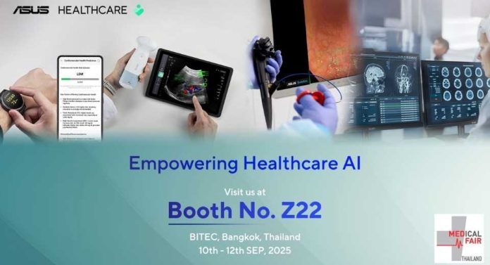 ASUS presenta soluciones de IA para el sector sanitario en la feria Medical Fair Thailand 2025 ASUS presenta soluciones de IA para el sector sanitario en la feria Medical Fair Thailand 2025