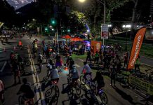 CON LLAMADO A LA PREVENCIÓN DEL CÁNCER DE MAMA SE REALIZARÁ UNA NUEVA VERSIÓN DE LA CICLORECREOVÍA NOCTURNA