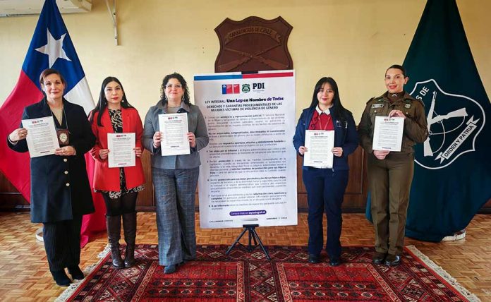 Catálogo de derechos y garantías de mujeres víctimas de violencia Catálogo de derechos y garantías de mujeres víctimas de violencia es difundido en el Biobío