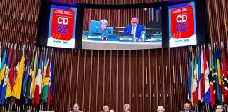 Ministra de Salud destaca avances de Chile en protección infantil y acceso universal durante Consejo Directivo de OPS
