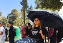 Protección que se ve: Prudence se tomó parques con color, altura y un llamado a la prevención Protección que se ve: Prudence se tomó parques con color, altura y un llamado a la prevención