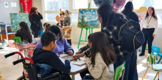 El arte llegó a más de 100 niños y niñas del Hospital Dr. Exequiel González Cortés